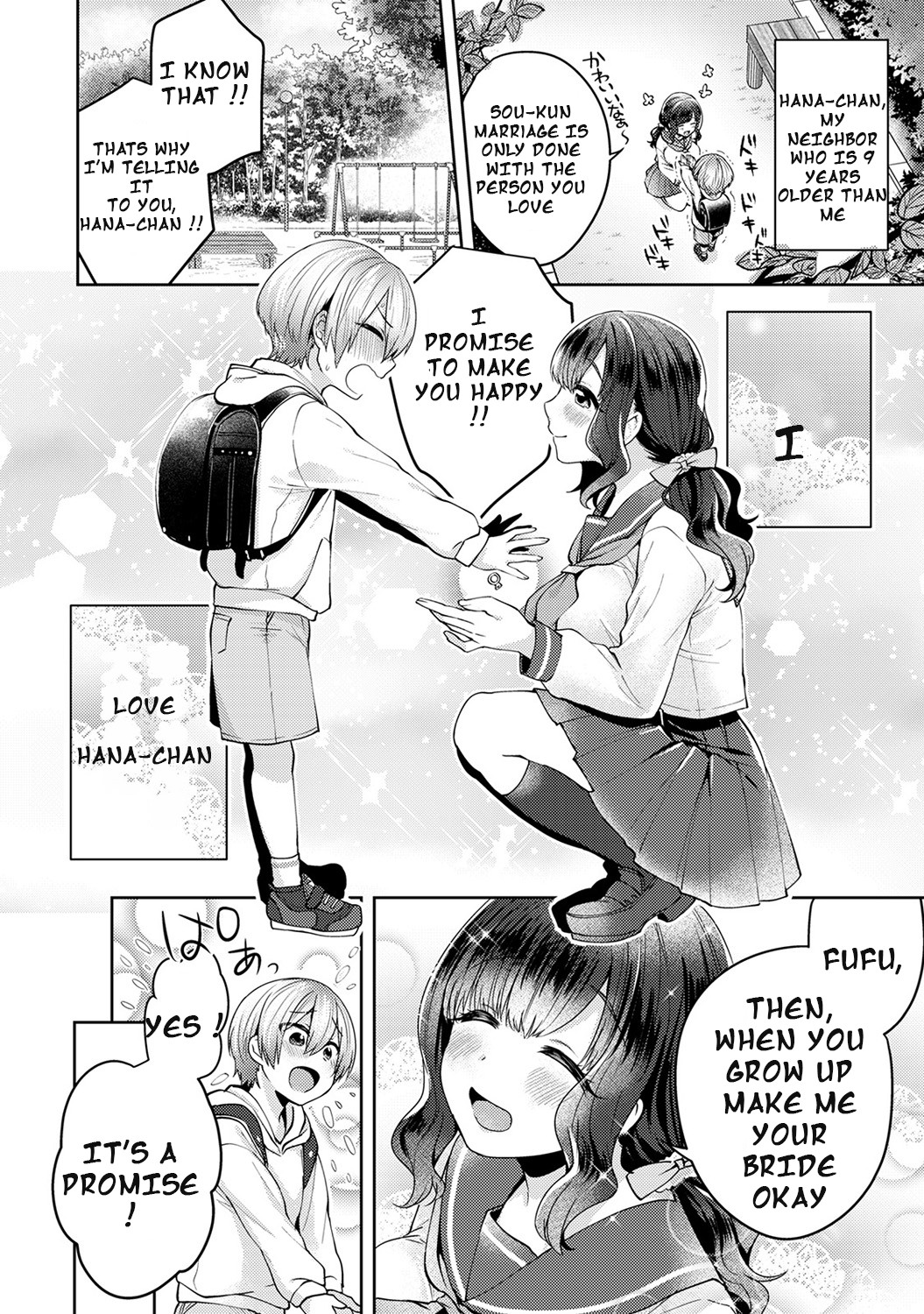 Hentai Manga Comic-Immoral Pure Love -NTRed By Younger Boy...--Chapter 1-3